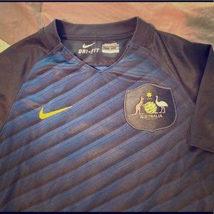 Boys Nike Australian Soccer Jersey